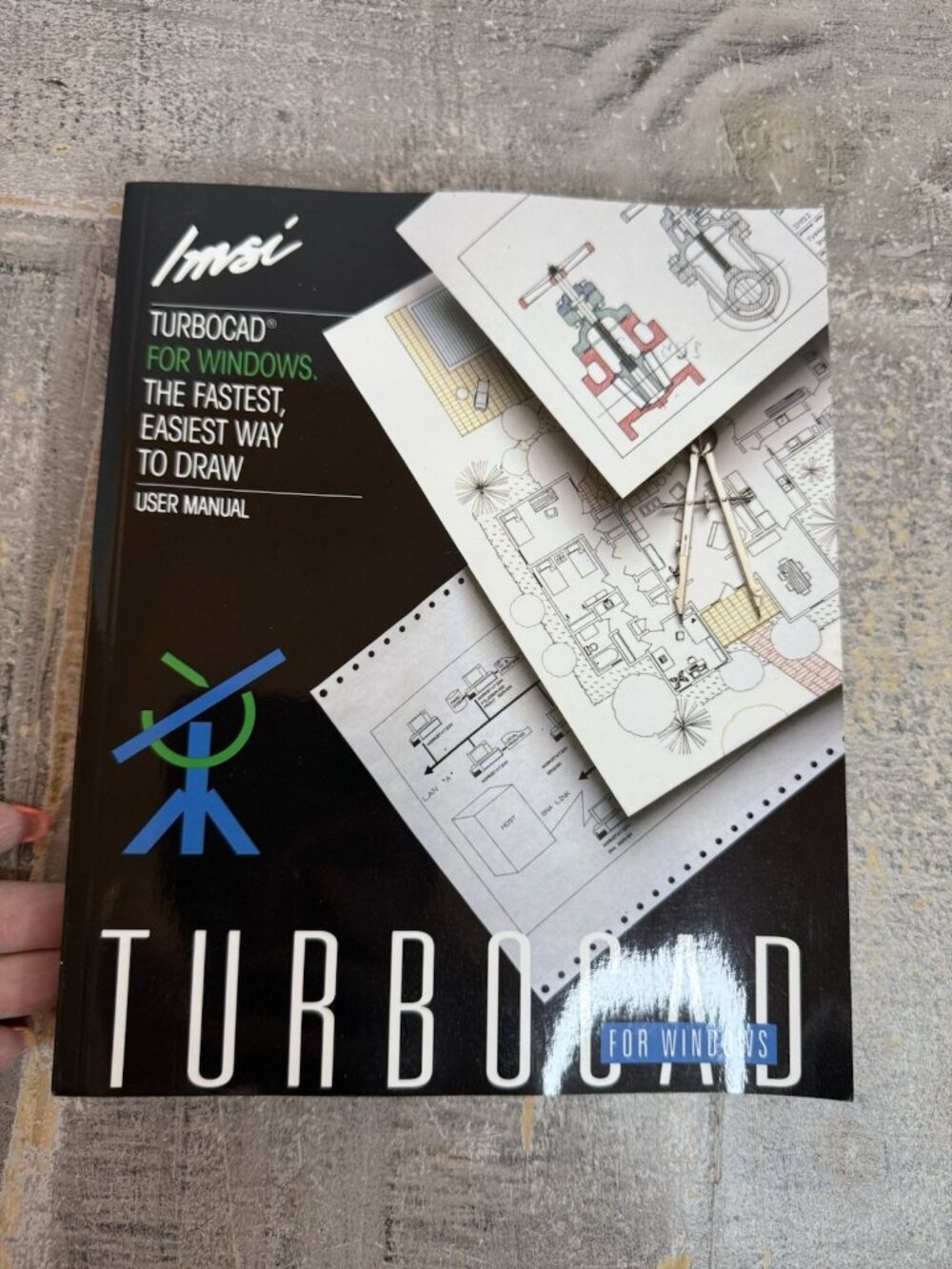 IMSI Turbocad For Windows Version 2.0-Microsoft office compatible